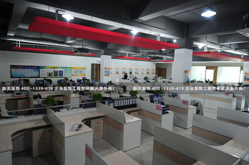 1500平办公室装修设计，不同风格设计迥异